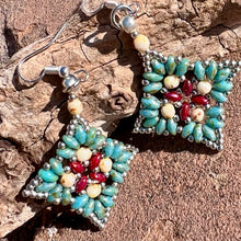 Load image into Gallery viewer, Large Mandala Earrings
