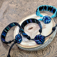 Load image into Gallery viewer, Vintage Czech glass “Atlas” beaded bracelets