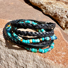 Load image into Gallery viewer, Triple Boho Wrap Turquoise