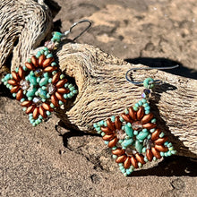 Load image into Gallery viewer, Large Mandala Earrings