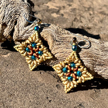 Load image into Gallery viewer, Large Mandala Earrings