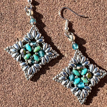 Load image into Gallery viewer, Large Mandala Earrings