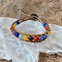 Load image into Gallery viewer, Gemstone Chakra Bracelets