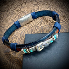 Load image into Gallery viewer, “Blue Jean Baby” bracelet
