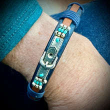 Load image into Gallery viewer, “Blue Jean Baby” bracelet
