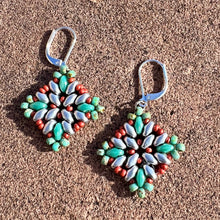 Load image into Gallery viewer, Small Mandala Earrings
