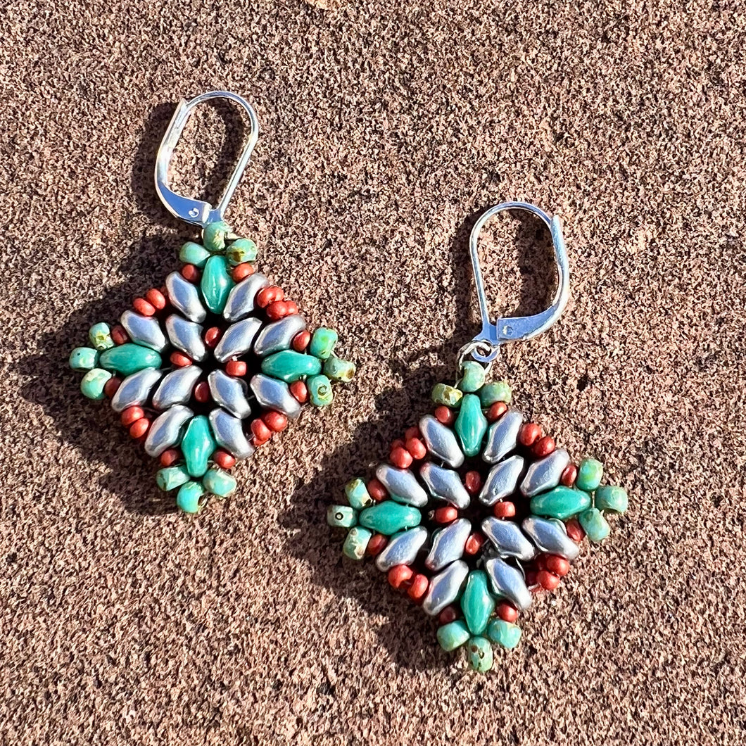 Small Mandala Earrings