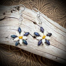 Load image into Gallery viewer, Columbine dangle earrings
