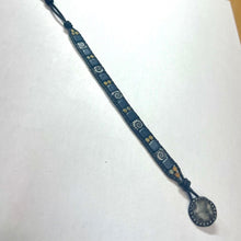 Load image into Gallery viewer, Ammonite bracelet: black/silver
