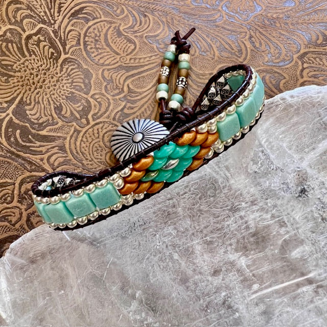 Turquoise Lariat bracelet